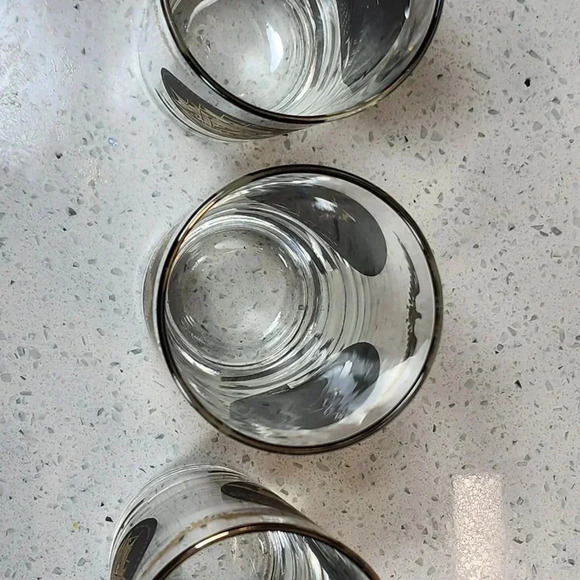 Vintage 60's - 3 ct. Andrew Jackson Highball GLD/BLK - Picture 5 of 5